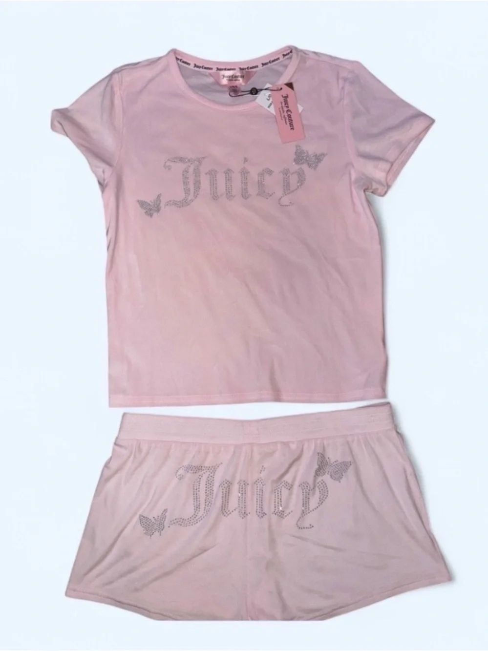 Juicy Couture Rhinestone Lounge Set Size L NWT